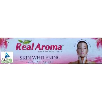 Real Aroma Skin Whitening Facial Kit,(Pack of 5)-160gm.